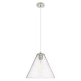 Crown Point 1 Light Cord Hung Pendant 12 Inch Wide by Innovations - 434-1P-12