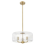 Windsor 3 Light Stem Hung Pendant 16 Inch X 9.25 Inch Tall by Innovations - 436-3S-G436-16