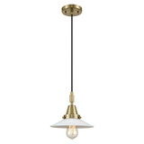 Halophane 1 Light Cord Mini Pendant 9.13 Inch Tall by Innovations - 447-1P-G1