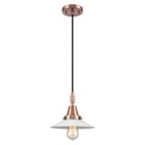 Halophane 1 Light Cord Mini Pendant 9.13 Inch Tall by Innovations - 447-1P-G1