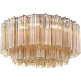 Addis 7 Light Flush Mount 11.75 Inch Tall and 22.25 Inch Wide by Crystorama - ADD-321