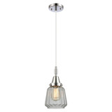 Chatham 1 Light Cord Hung Mini Pendant 9.13 Inch Tall by Innovations - 447-1P-G14