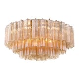 Addis 16 Light Flush Mount 14.5 Inch Tall and 32 Inch Wide by Crystorama - ADD-331