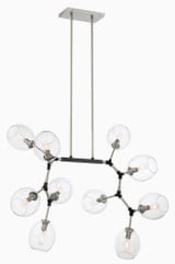 Nexpo 10 Light Oversized Chandelier by George Kovacs - P1360-619