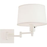 Real Simple 1 Light Metal Swing Arm Wall Mount 11 Inch Tall by Robert Abbey - 1806