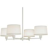 Real Simple 4 Light Oversized Chandelier by Robert Abbey - 1807