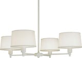 Real Simple 4 Light Oversized Chandelier by Robert Abbey - 1807