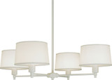 Real Simple 4 Light Oversized Chandelier by Robert Abbey - 1807