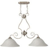 Cecilia 2 Light Oversized Island Chandelier by Craftmade - 7136BNK2