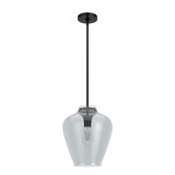 Vidria 1 Light Medium Pendant 13 Inch Tall by Hunter Fans - 19111