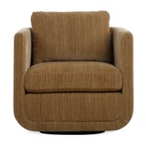 Abound Swivel Chair 26.5 Inches Tall and 29.5 Inches Wide by Uttermost - 23878