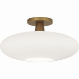 Rico Espinet Ovo 1 Light 15 Inch Wide Flush Mount by Robert Abbey - 2039