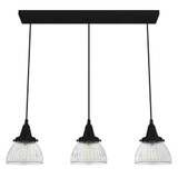 Cypress Grove 3 Light Small Linear Pendant by Hunter Fans - 19141