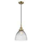 Seneca Falls 1 Light Cord Hung Mini Pendant 13.13 Inch Tall by Innovations - 447-1P-G-G222