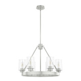 Hartland 6 Light Medium Chandelier by Hunter - 19161