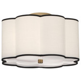 Axis 2 Light 16 Inch Wide Flush Mount by Robert Abbey - 2139