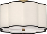 Axis 2 Light 16 Inch Wide Flush Mount by Robert Abbey - 2139