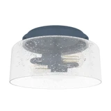 Hartland 2 Light 11.5 Inch Wide Metal Flush Mount by Hunter Fans - 19163