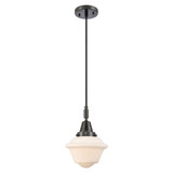 Oxford 1 Light Cord Hung Mini Pendant 9.13 Inch Tall by Innovations - 447-1P-G53