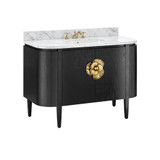Briallen 48 Inch Wide Vanity with Oval Undermount Sink by Currey Company - 3800-0001