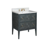 Santos 34 Inch Vanity with Rectangular Undermount Sink by Currey Company - 3800-0009