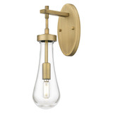 Owego 1 Light Wall Sconce 4.75 Inch Wide and 16 Inch Tall by Innovations - 451-1W-G451-4