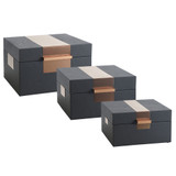 John Accessory Box (Set of 3) 7.15 Inch Tall X 11.8 Inch Wide by Stylecraft - NWA731226DS