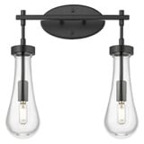 Owego 2 Light Bath Vanity 15.5 Inch Wide and 16 Inch Tall by Innovations - 451-2W-G451-4