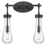 Owego 2 Light Bath Vanity 15.5 Inch Wide and 16 Inch Tall by Innovations - 451-2W-G451-4