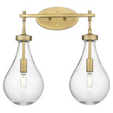 Owego 2 Light Bath Vanity 18 Inch Wide and 18.5 Inch Tall by Innovations - 451-2W-G451-7
