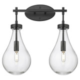 Owego 2 Light Bath Vanity 18 Inch Wide and 18.5 Inch Tall by Innovations - 451-2W-G451-7