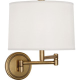 Sofia 1 Light Swing Arm Wall Light by Robert Abbey - 2824