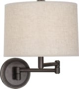 Sofia 1 Light Swing Arm Wall Light by Robert Abbey - 2824