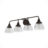 Cypress Grove 4 Light Vanity Light by Hunter - 19259