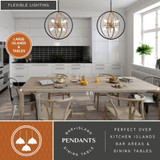Estelle 6 Light Mini Pendant by Vaxcel - P0341