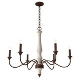 Teren 6 Light Large Chandelier by Hunter - 19280