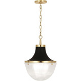 Brighton 1 Light Medium Pendant 17.75 Inch Tall by Robert Abbey - 3391