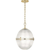 Brighton 1 Light Medium Pendant 19.13 Inch Tall by Robert Abbey - 3393