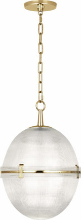 Brighton 1 Light Medium Pendant 19.13 Inch Tall by Robert Abbey - 3393