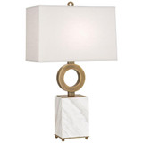 Oculus 1 Light Table Lamp 6 Inches Wide and 28 Inches Tall by Robert Abbey - 405