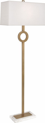 Oculus 1 Light Floor Lamp 13 Inches and 62.75 Inches Tall by Robert Abbey - 406