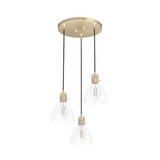 Van Nuys 3 Light Small Pendant by Hunter Fans - 19309