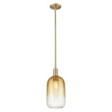 Brookhaven Cloche 1 Light Stem Mini Pendant 15.63 Inch Tall by Innovations - 716-1S-G482-7