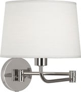 Koleman 1 Light Swing Arm Wall Light by Robert Abbey - 464