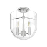 Sacha 3 Light 11 Inch Wide Flush Mount by Hunter Fans - 19321
