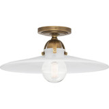 Rico Espinet Arial 1 Light 15.88 Inch Wide Flush Mount by Robert Abbey - 614