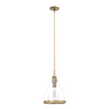 Van Nuys 1 Light Small Pendant 15.75 Inch Tall by Hunter Fans - 19345