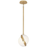 Michael Berman Brut 1 Light Small Pendant by Robert Abbey - 624