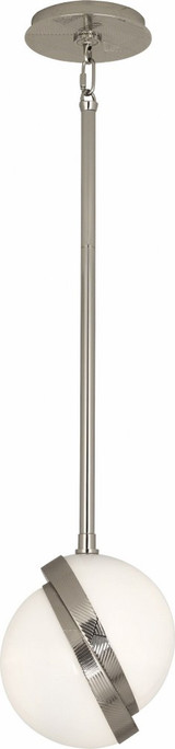 Michael Berman Brut 1 Light Small Pendant by Robert Abbey - 624