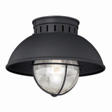 Harwich 1 Light 9.25 Inch Wide Outdoor Flush Mount by Vaxcel - T0142